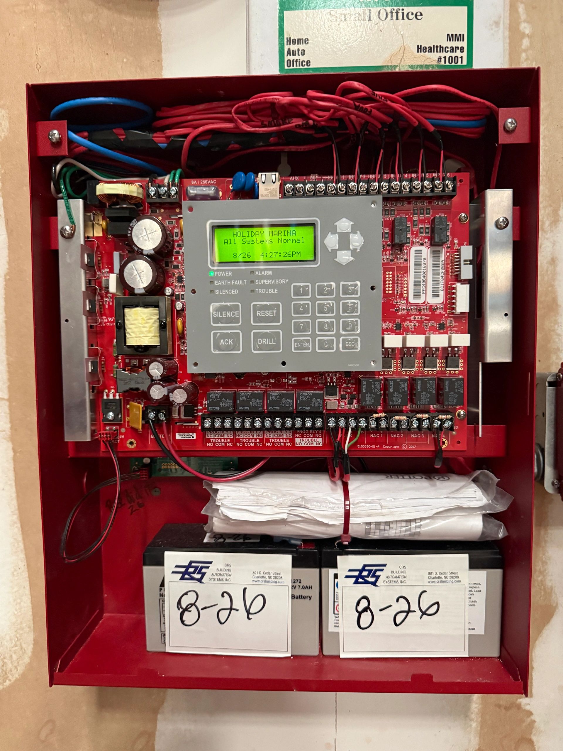Fire alarm control panel — FAST Service Tech