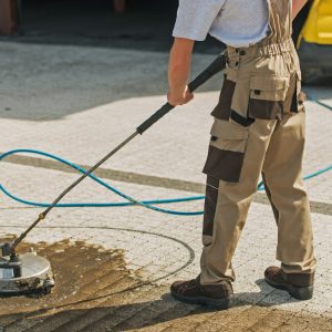 Residential Driveway Washing